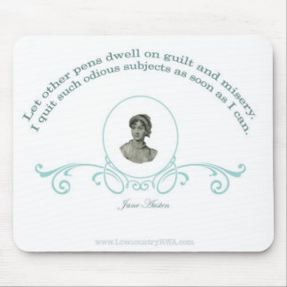 Jane Austen Quote Mouse Pad