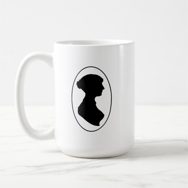 Jane Austen Quote Mug (Left)