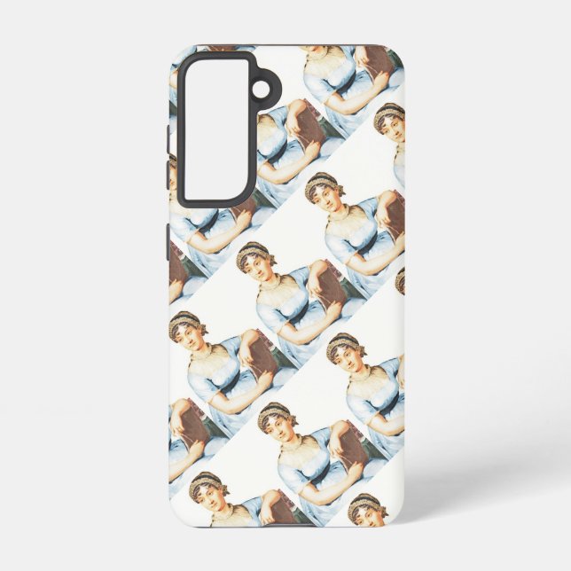 Jane Austen Samsung Galaxy Case (Back)