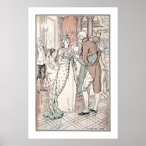 Jane Austen Sense and Sensibility CE Brock Print