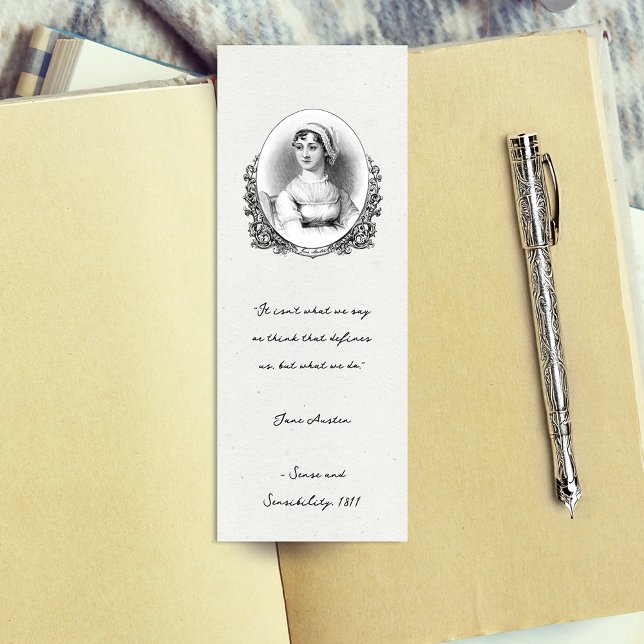Jane Austen Sense and Sensibility Quote Bookmarks (Creator Uploaded)
