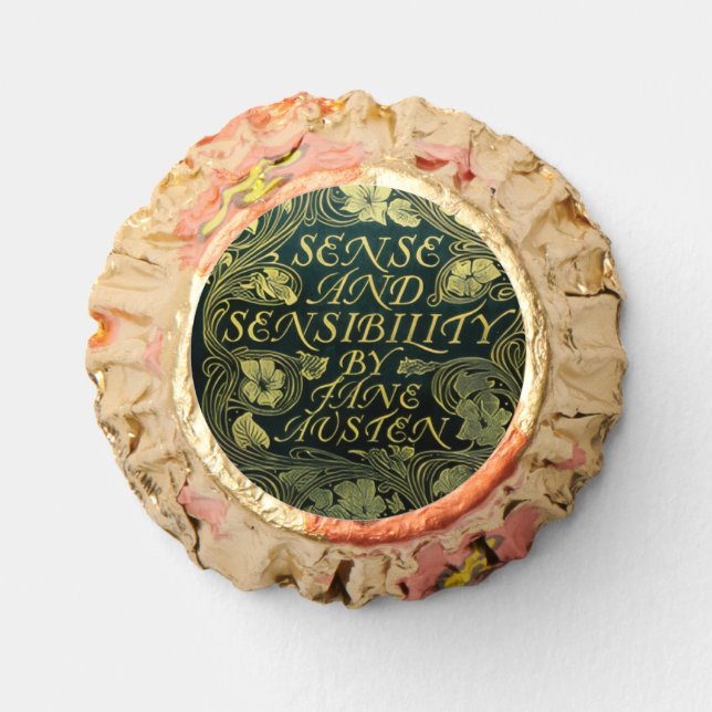 Jane Austen "Sense and Sensibility"  Reese's Peanut Butter Cups (Front)