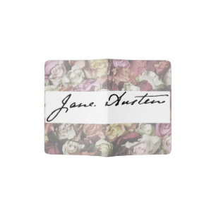 Jane Austen Signature Passport Holder