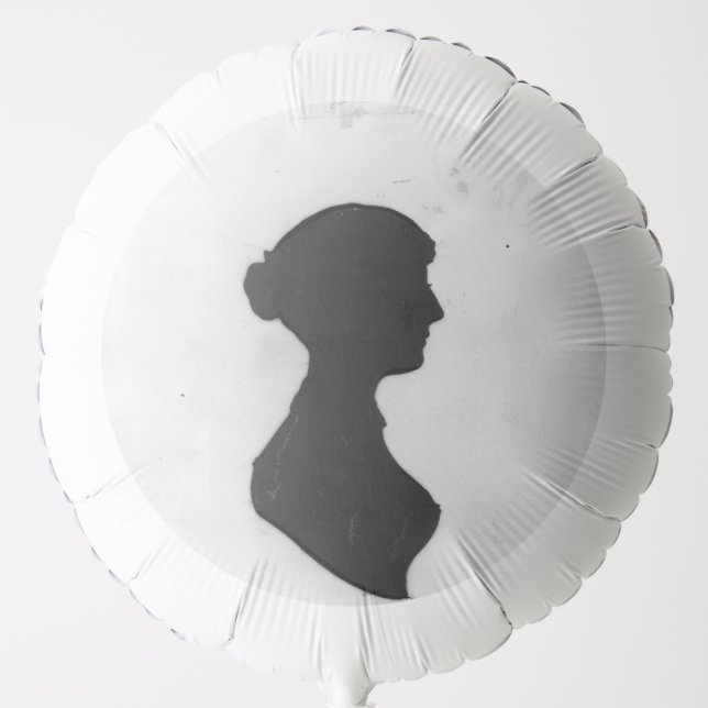 Jane Austen Silhouette Balloon (Front)