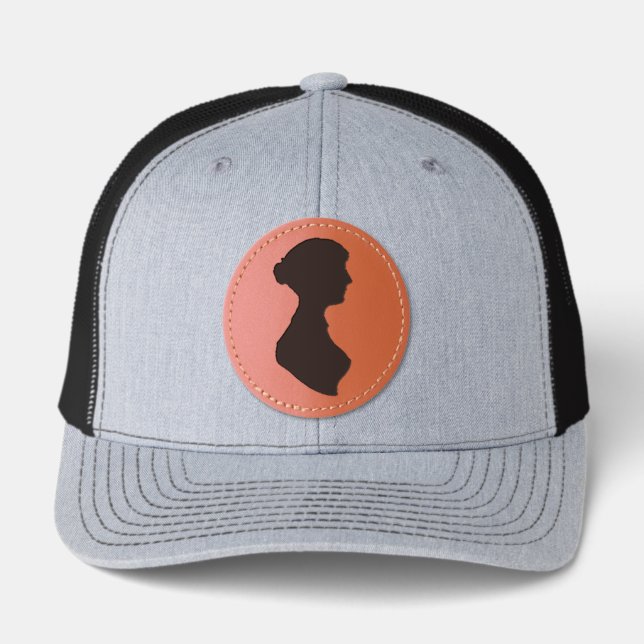 Jane Austen Silhouette hat (Front)