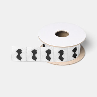 Jane Austen silhouette ribbon