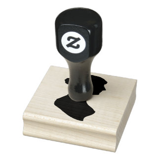 Jane Austen Silhouette Rubber Stamp