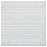 Jane Austen Text White Blue Fabric