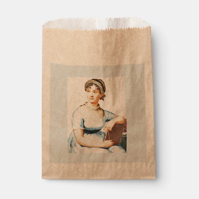 Jane Austen Theme Tea Party Favor Bag (Front)