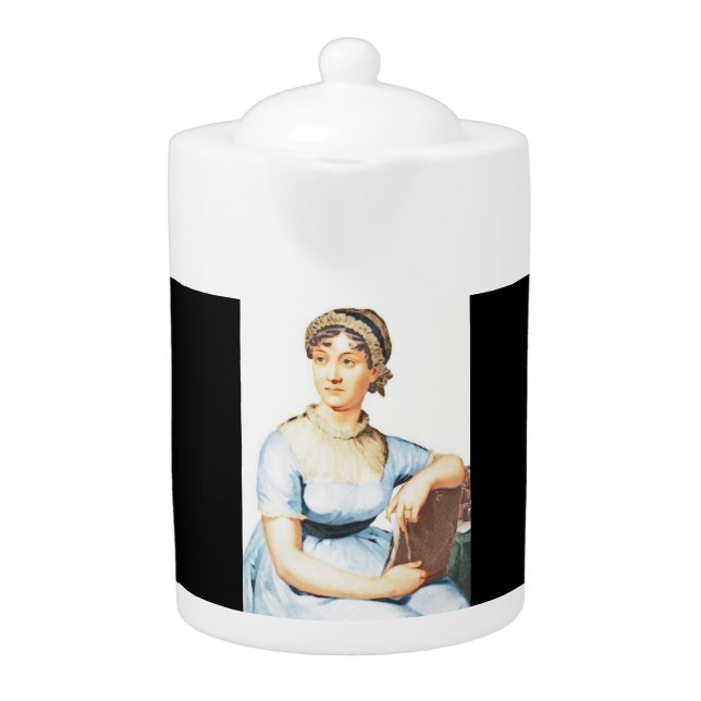 Jane Austen Theme Teapot (Front)