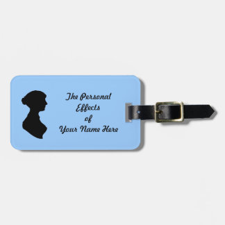 Jane Austen Victorian Luggage Tag