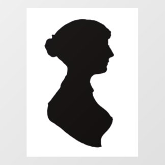 Jane Austen Wall Decal