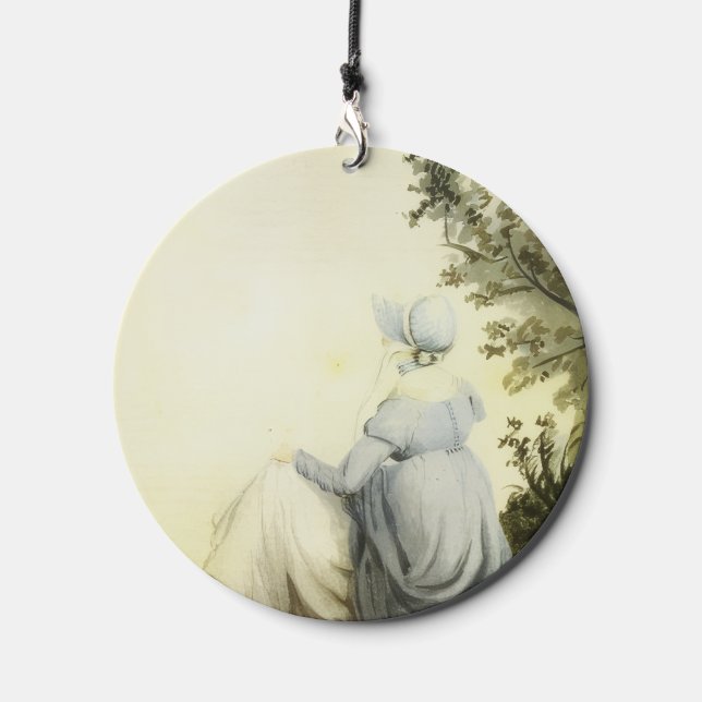 Jane Austen Wind Chime (Front)