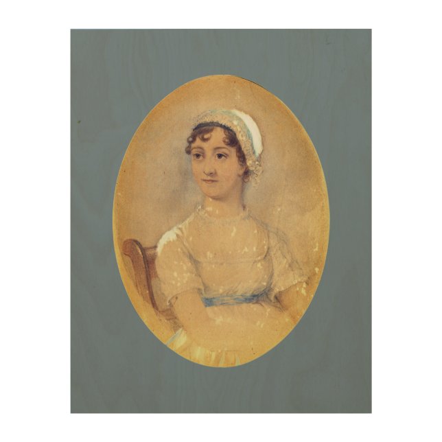 Jane Austen | Wood Wall Art (Front)