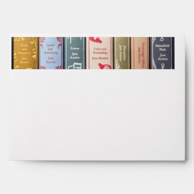Jane Austen's books Envelope (Front)