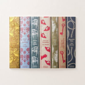 Jane Austen's books Jigsaw Puzzle