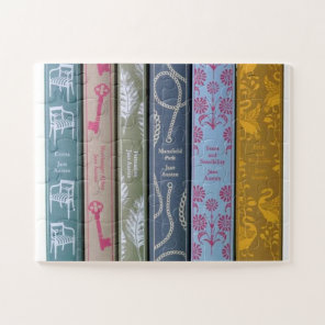 Jane Austen's books Jigsaw Puzzle