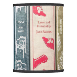 Jane Austen's books Lamp Shade