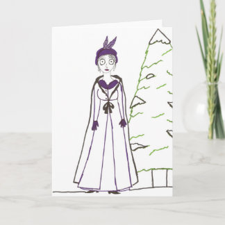Jane Austen's Creepy Christmas Holiday Card