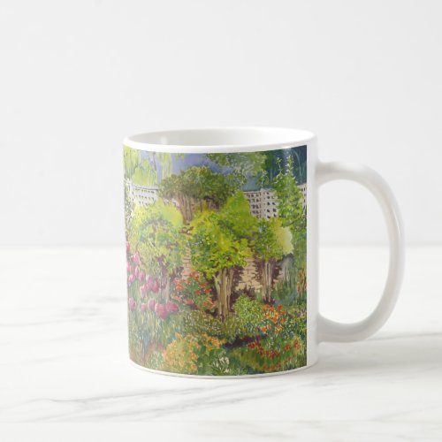 Jane Austens Garden Watercolor Mug