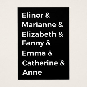 Jane Austen's Heroines I