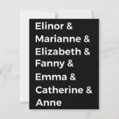 Jane Austen's Heroines I (Front)