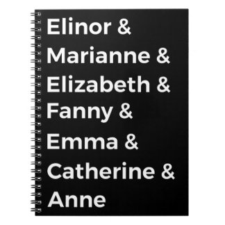 Jane Austen's Heroines I Notebook