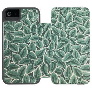 Jane Austen's home wallpaper notebook iPhone SE/5/5s Wallet Case