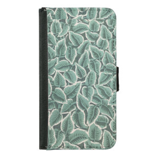 Jane Austen's home wallpaper notebook Samsung Galaxy S5 Wallet Case