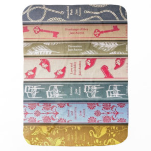 Jane Austen's novels  Baby Blanket