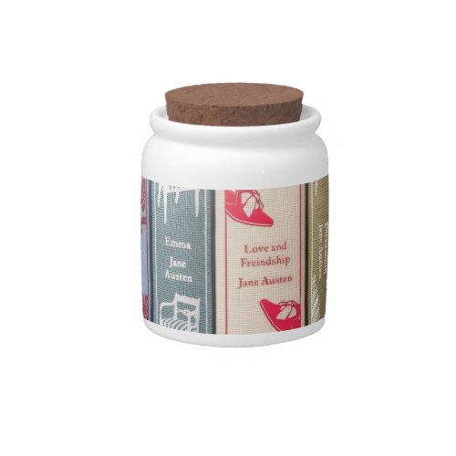 Jane Austen's novels Candy Jar