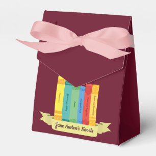 Jane Austen's Novels III Favor Boxes