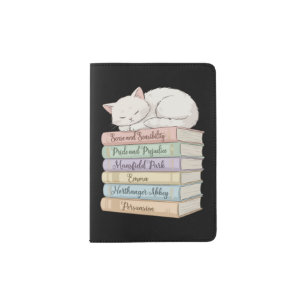 Jane Austen's Novels IX Passport Holder