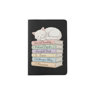 Jane Austen's Novels IX Passport Holder