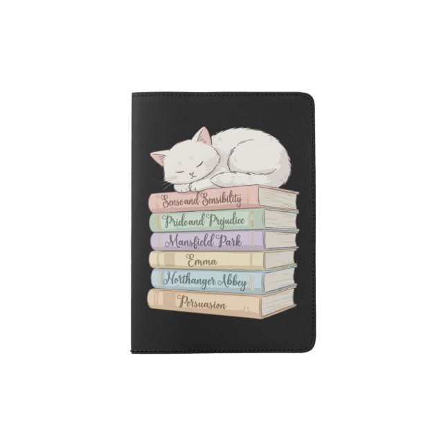Jane Austen's Novels IX Passport Holder (Front)
