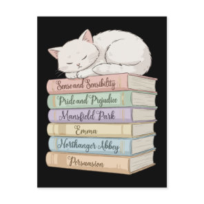 Jane Austen's Novels IX Postcard