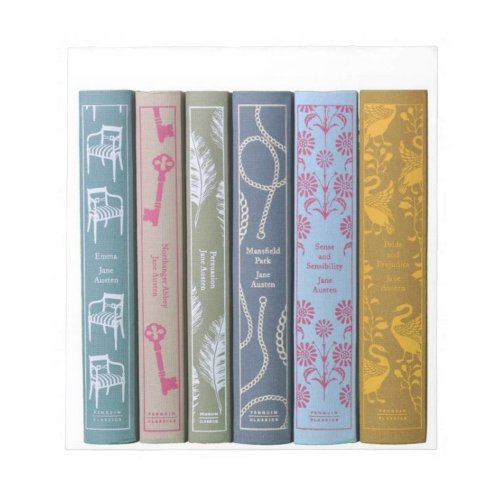 Jane Austens novels Notepad