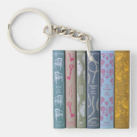 Jane Austen's novels on a Keychain
