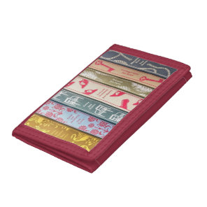 Jane Austen's novels  Trifold Wallet