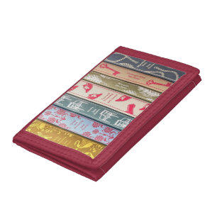 Jane Austen's novels Trifold Wallet