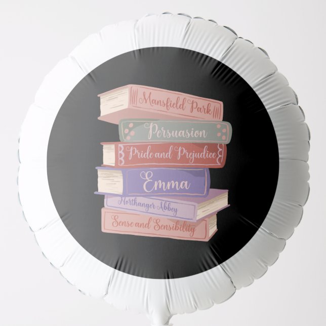 Jane Austen's Novels V Balloon (Front)