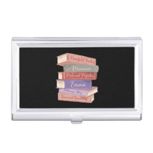 Jane Austen's Novels V Business Card Case