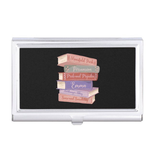 Jane Austen's Novels V Business Card Case (Front)