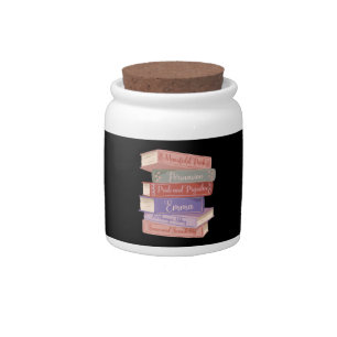 Jane Austen's Novels V Candy Jar