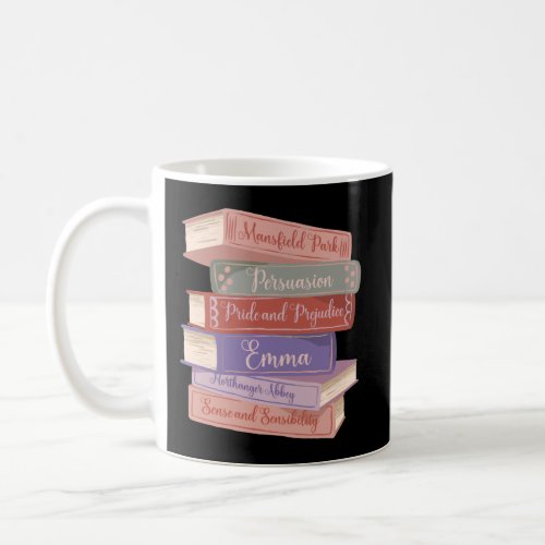 Jane Austens Novels V Coffee Mug