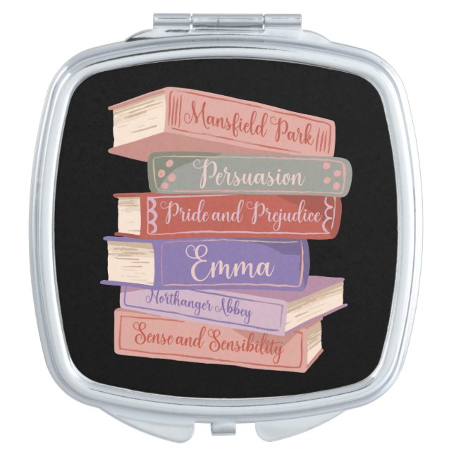 Jane Austen's Novels V Compact Mirror (Front)