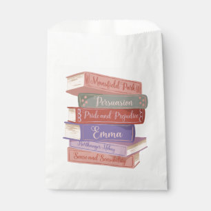 Jane Austen's Novels V Favor Bag