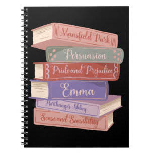 Jane Austen's Novels V Notebook