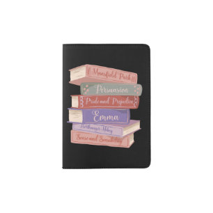 Jane Austen's Novels V Passport Holder