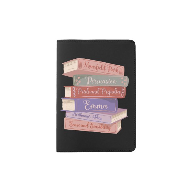 Jane Austen's Novels V Passport Holder (Front)